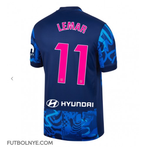 Camiseta Atletico Madrid Thomas Lemar #11 Tercera Equipación 2024-25 manga corta